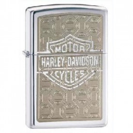 Zippo Harley Davidson Chrome Logo