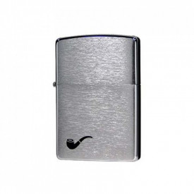 Zippo Pipe Brush Chrome