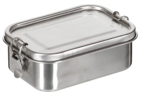 Cutie de alimente Fox Premium din otel inoxidabil 16 x 11.5 x 6 cm