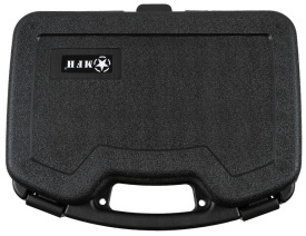 Cutie pentru pistol din plastic mare cu inchidere - Negru