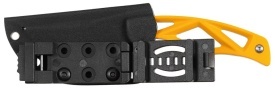 Cutit Skeleton cu teaca Kydex - Galben
