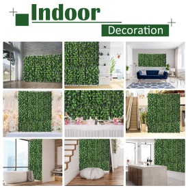 Gard artificial 3 x 1 m - Verde