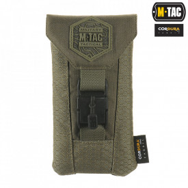 Husa smart phone medie Elite Hex - Oliv