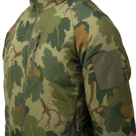 Jacheta reversibila cu gluga Helikon-Tex Reversible Wolfhound Hoodie - Mitchell Camo Leaf/Mitchell Camo Clouds