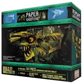 Kit pusca din carton cu munitie din hartie Guardian Extinction