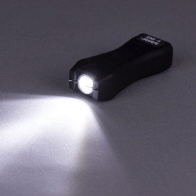 Lanterna mini cu electrosoc Sabre 120 lumeni - Negru
