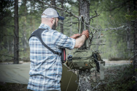 Manusi din piele Helikon-Tex Lumber - Maro 