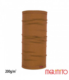 Neck Tube Merinito 200g lana merinos - Coyote