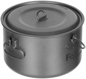 Oala Fox din titan cu capac si manere pliabile 1.9 litri