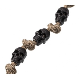 Opritor snur craniu - Negru