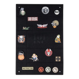 Panou pentru patch-uri 101 INC mic - Negru