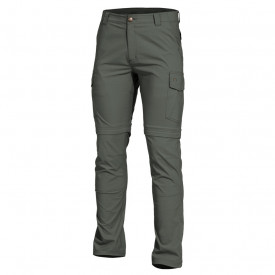 Pantaloni lungi/scurti gomati - Oliv