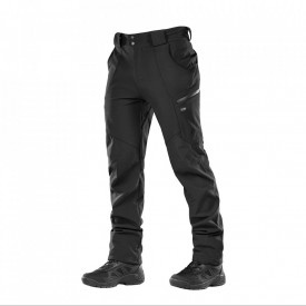 Pantaloni Soft Shell Winter - Negru
