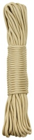 Paracord MFH 15,24 m din nylon - Coyote