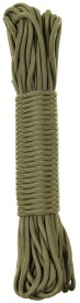 Paracord MFH 30.48 m din nylon - Oliv