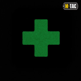 Patch M-tac Medic Cross laser cut - Negru