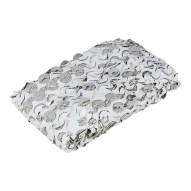 Plasa camuflaj cu sustinere 3 x 3 M - Snow