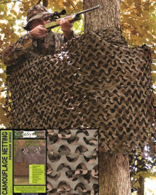 Plasa camuflaj Standard Light 2.4 x 3.0m - Woodland