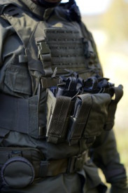 Port dublu incarcator pistol TF-2215 - Oliv