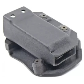Port incarcator universal din Kydex - Negru