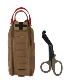 Pouch IFAK rapid cu foarfeca - Coyote
