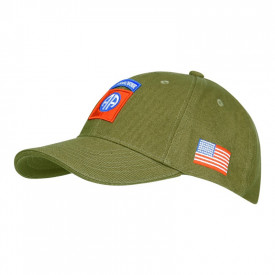 Sapca Baseball 82nd Airborne - Oliv