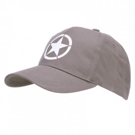 Sapca Baseball Allied Star WWII - Gri