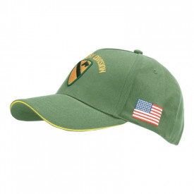 Sapca Baseball US Cavalry WWII 3D - Verde