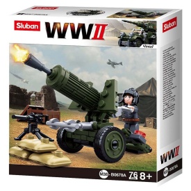 Sluban WWII 4in1 Army model A M38-B0678A