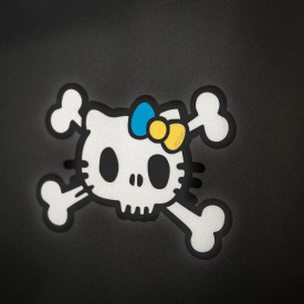Sticker M-Tac Hello DEAD Kitty reflectorizant
