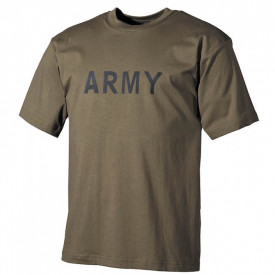 Tricou barbati army - Oliv
