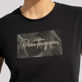 Tricou dama Pentagon Whisper Tee Contour - Negru