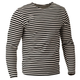 Tricou original cu maneca lunga Negru - Marina Rusia