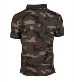 Tricou polo prespalat - Woodland