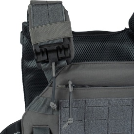 Vesta tactica Cordura QR plate carrier laser‑cut - Gri