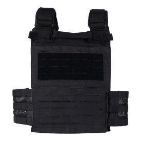 Vesta tactica Cordura QR plate carrier laser‑cut - Negru