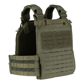 Vesta tactica Cordura QR plate carrier laser‑cut - Oliv