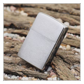 Zippo Brushed Brass 1941 Replica Silver