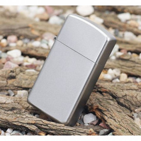 Zippo Slim Satin Chrome