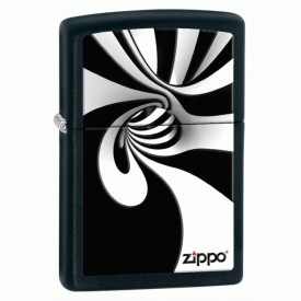 Zippo Spiral Black Matte