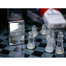 Zippo Vintage HP Chrome With Slashes