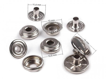 Capse metalice O-SPRING (AM6), Ø15 mm