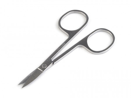 Foarfecă pentru broderie, vârf curbat, lungime 9cm - Img 2