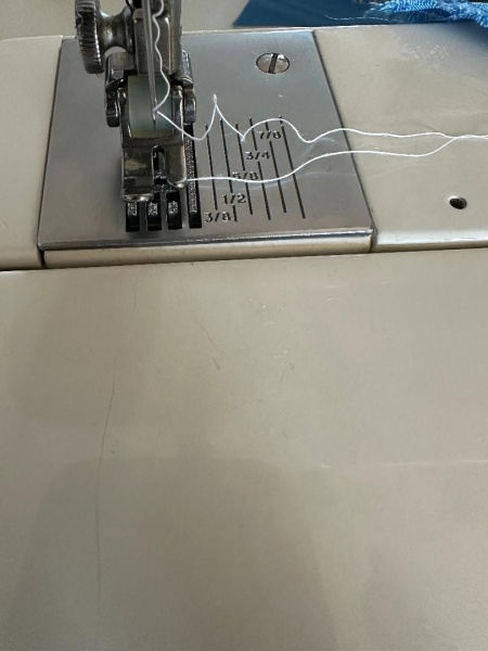 Piciorus cu rola teflon , masina - piele, materiale groase - Img 2