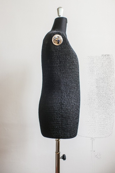 Manechin de croitorie - Barbat HM3.1 cu marimi reglabile 48-58 XL - Img 3