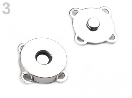 Capse metalice magnetice de cusut 10 mm