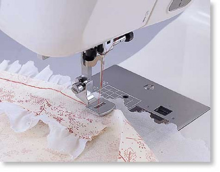 Piciorus pentru incretirea materialului, ideal pentru materiale subtiri pana la medii