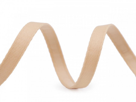 Șnur tubular pentru balene, lățime 10 mm bej