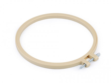 Gherghef din plastic pentru brodat, Ø14 cm