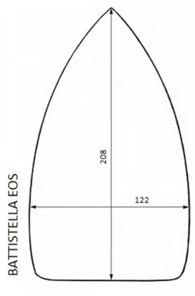 Talpa teflon fier calcat Battistella EOS - Img 3